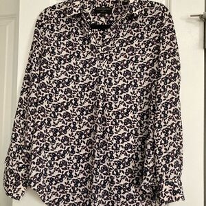 Banana Republic Floral Print Women's Top